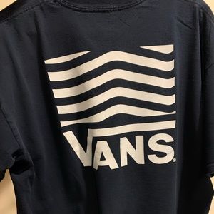 Men’s blue vans t shirt